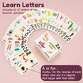 thumbnail image 3 of Tarjetas didácticas en español para niños y niños pequeños - 101 tarjetas - 202 lados - Aprenda formas, números, colores, partes del cuerpo, contando letras y más - Tarjetas didácticas educativas y de, 3 of 5
