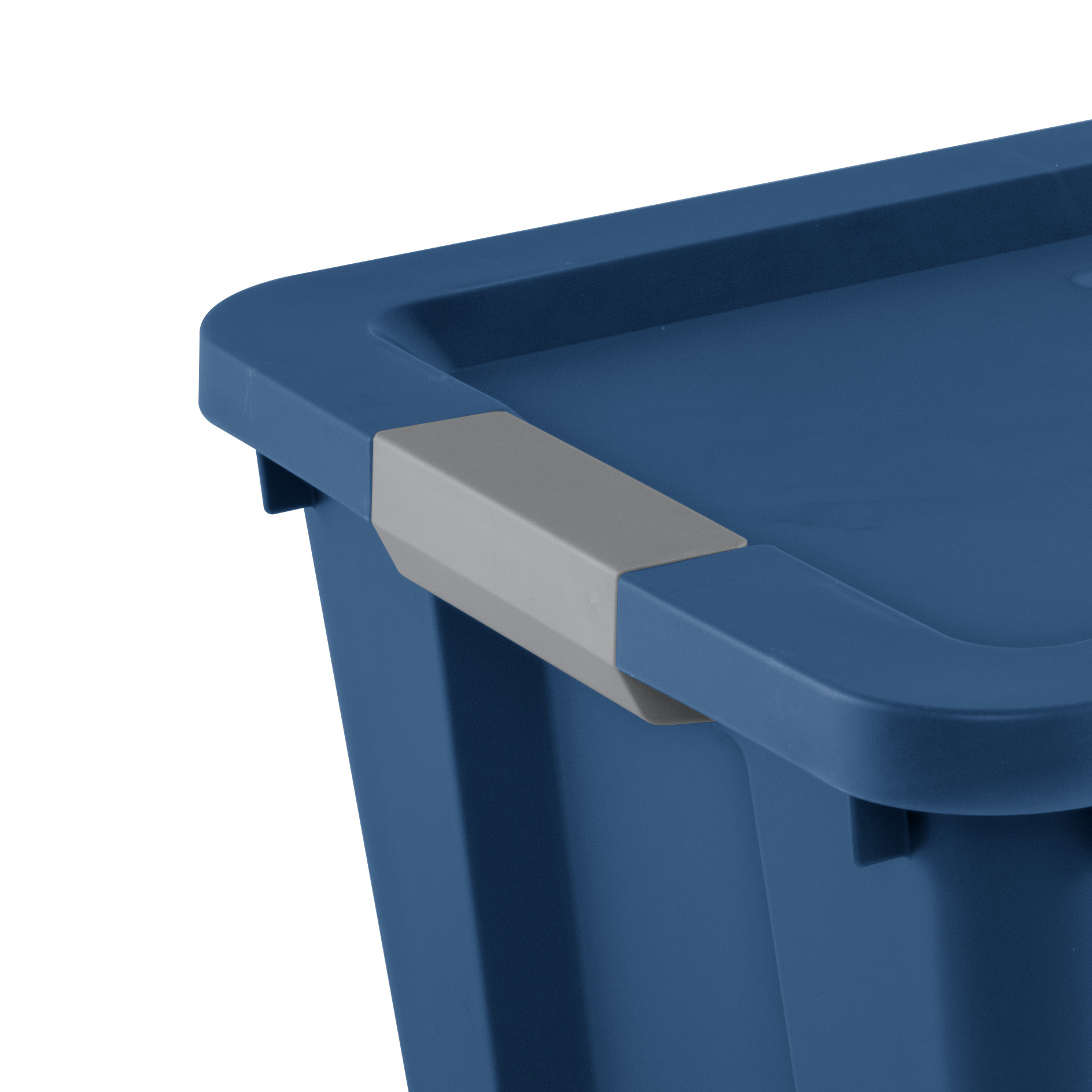 Sterilite 20-Gallon Latching Storage Tote, Blue, 6-Pack photo 8