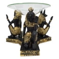thumbnail image 3 of Egyptian Gods Horus Anubis And Pharaoh Candle Heat Oil Tart Scent Burner Decor, 3 of 9
