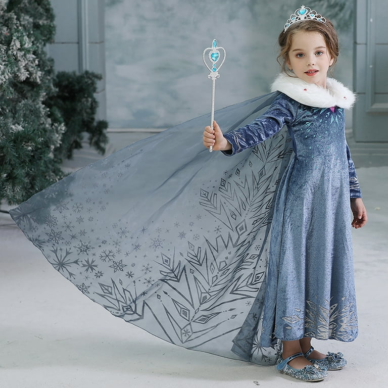 sekstant Udflugt fuldstændig Snow Princess Dress Girls Cosplay Party Fancy Costume Dress up, Includes Accessories - Walmart.com sekstant Udflugt fuldstændig Snow Princess Dress Girls Cosplay Party Fancy Costume Dress up, Includes Accessories - Walmart.com