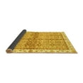 thumbnail image 2 of Ahgly Company Indoor Rectangle Oriental Yellow Traditional Area Rugs, 6' x 9', 2 of 4