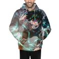 thumbnail image 5 of My Hero Academia Mens Active Sweatshirts Cozy Hoodie 3d Graphic Sweater Casual Winter Clothes Tops Coat X-Large, 5 of 7