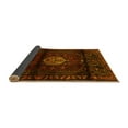 thumbnail image 2 of Ahgly Company Indoor Square Persian Yellow Traditional Area Rugs, 4' Square, 2 of 4