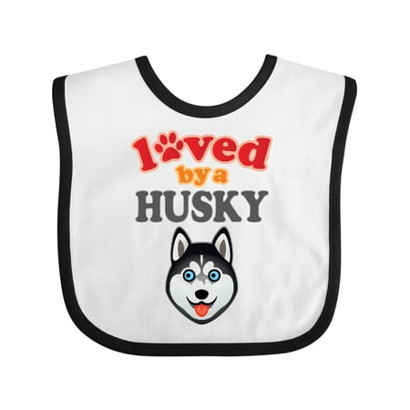 

Inktastic Husky Dog Lover Gift Baby Boy or Baby Girl Bib