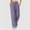 Pink, variant on FengLS Cotton Linen Pants for Women Fashion Solid Casual Long Pants Drawstring Elastic Waist Side Pockets Pants Loose Wide Leg Breathable Outdoor Trousers