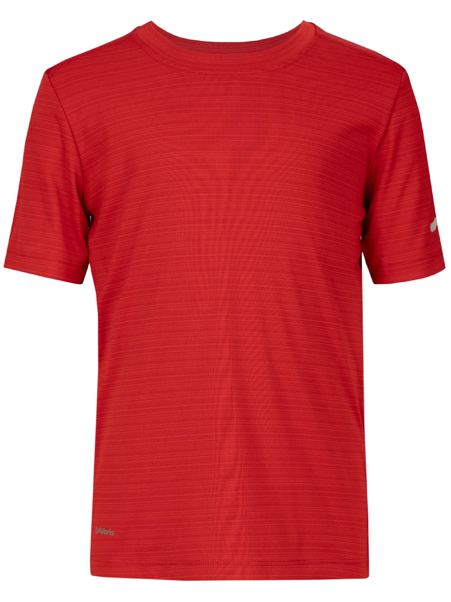 Athletic Works Boys Short Sleeve Core Active T-Shirt, Sizes 4-18 & Husky