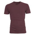 thumbnail image 5 of Ma Croix Men's Premium Solid Cotton V Neck T-Shirts Short Sleeve Tee, 5 of 8
