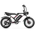 thumbnail image 3 of AMYET S8 3000W Peak Dual Motor AWD Electric Bike for Adult, 20" Fat Tire Ebike 48V 25AH 34MPH E-Mountain Bicycle UL2849, 3 of 14