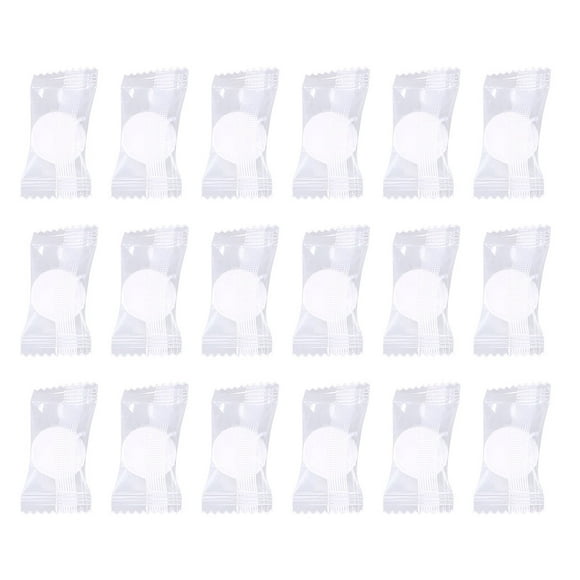 EeaseMX 135 toallas desechables comprimidas, no tejidas, para mascarillas de compresión, para viajes y acampadas (blancas)