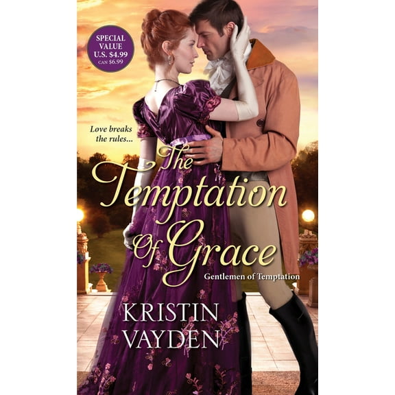 Gentlemen of Temptation: The Temptation of Grace : A Witty and Steamy Regency Romance (Series #3) (Paperback)