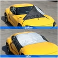 thumbnail image 3 of TINKI Windshield Snow Cover Fit for Toyota Supar 2019-2022, Car Front Windshield Cover, Windshield Snow Ice Cover Protects Windshield and Wipers from Rain, Sun, Frost, 3 of 7