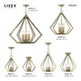 thumbnail image 3 of Livex Lighting - Prism - 5 Light Chandelier in Contemporary Style - 20 Inches, 3 of 6