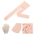 thumbnail image 3 of Kids Adults Convertible Tights Dance Stocking Ballet Pantyhose Candy Color Solid Ballet Dance Tights, 3 of 4