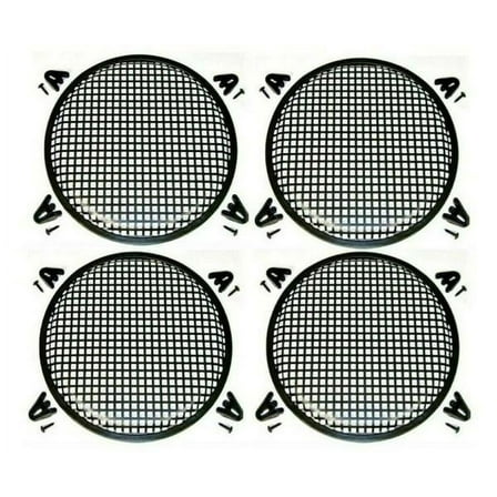 4 MK Audio 15" Subwoofer Metal Mesh Cover Waffle Speaker Grill Protect Guard DJ