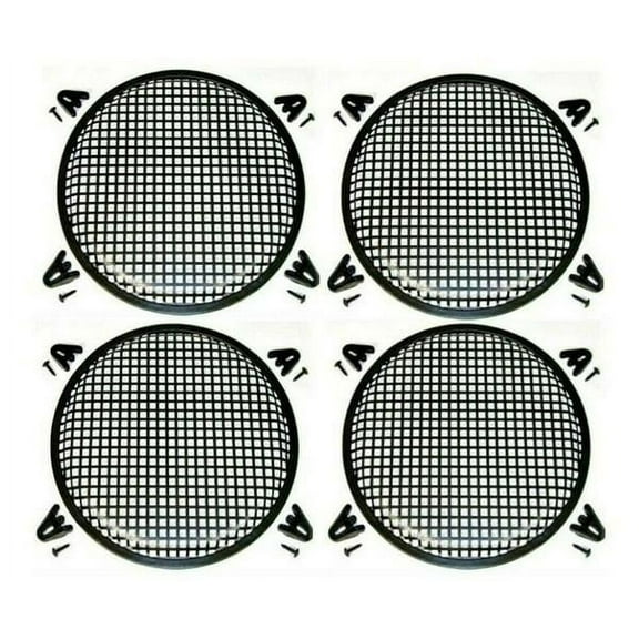 4 MK Audio MKDJS18 18" Subwoofer Speaker Grill<br/>18" Subwoofer Speaker Metal Mesh Cover Waffle Speaker Grill Protect Guard DJ