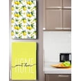 thumbnail image 6 of Spring Summer Lemon Kitchen Towels Dish Towels, Bless Home Lemons Truck Hand Towels 18x26 Inch Seasonal Lemon Decoration Towels Set of 4, 6 of 6