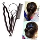 thumbnail image 5 of 1 Juego de lazos para el pelo, anillo de Donut, cuerdas, horquillas, pasador, banda de goma, inserto para moño, Clip, peine, trenza, soporte para cola de caballo, 5 of 5
