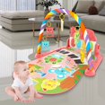 thumbnail image 5 of QUTETN Baby Gym Play   Kick and Play Piano  for Infants  Tummy Time  Activity Center with Music  Baby Play  Gifts for Newborn Toys 3-6-9 Months Boys Girls, 5 of 5