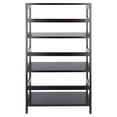 thumbnail image 4 of Winsome Leo 3-Section Wide Open Shelf, Espresso, 4 of 9