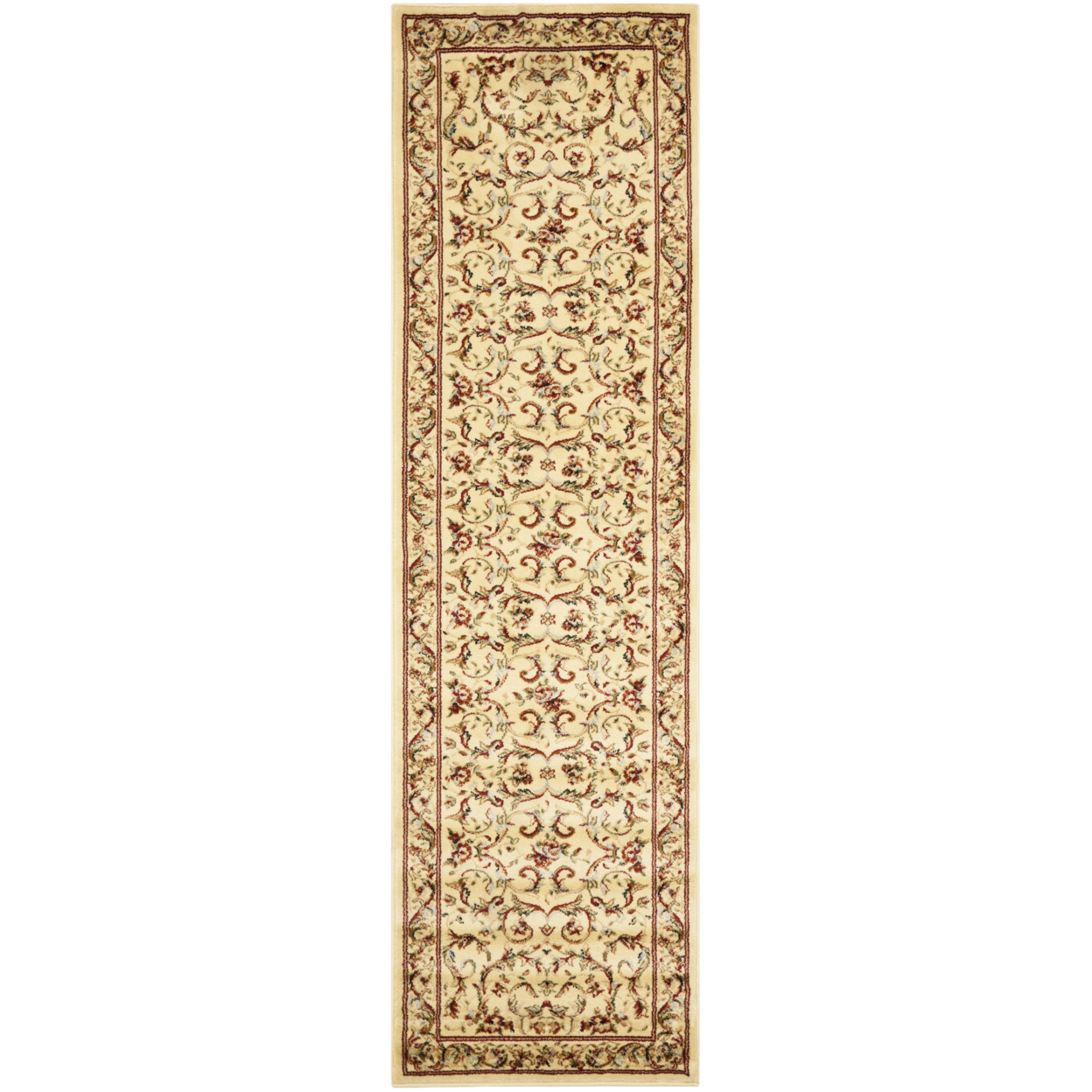 SAFAVIEH Lyndhurst Beatrix Floral Bordered Area Rug, Ivory, 12' x 18' - image 5 of 8