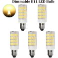 thumbnail image 1 of Anylight-E11 Bulbs- 40W or 55W Equivalent Halogen Repalcement 350 Lumens, Mini Candelabra Base,110, 120v,130, 1 of 5