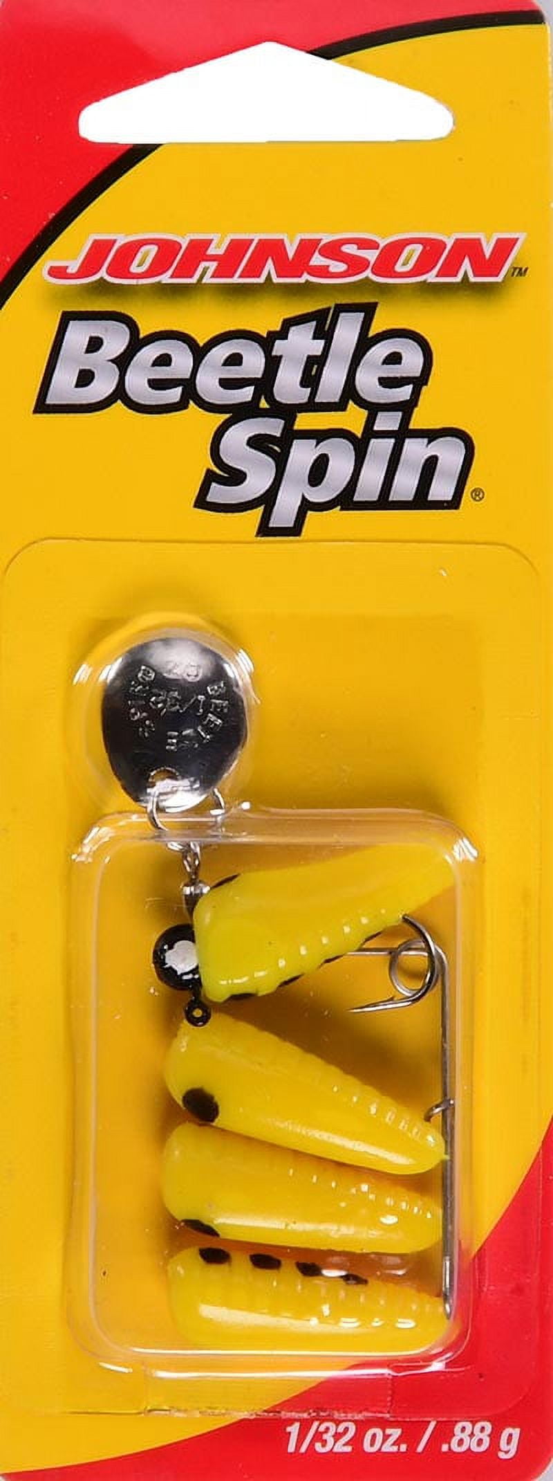 Johnson Beetle Spin Nickel Blade Hard Bait 