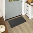 thumbnail image 2 of Mainstays Titan Solid Indoor Accent Rug, Grey, 17" x 30", 2 of 7
