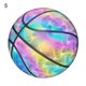 thumbnail image 1 of Baloncesto reflectante sin brillo, fiesta holográfica en casa, decoración de deportes al aire libre, baloncesto, adolescentes, regalos de cumpleaños Fivean unisex, 1 of 2