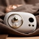 thumbnail image 2 of Luz de Noche Del Bebé Usb Astronauta Manos Calientes de Carga 2 en 1, Recargable Mano Calentador con 3 Ajustes de Temperatura, Tamaño de Bolsillo Gran Batería para Deportes Al Aire Libre, Blanco, 2 of 2