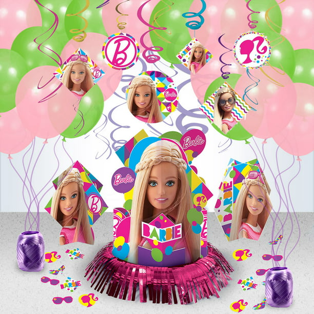 Barbie Party Decoration Kit Party Supplies Walmart Com Walmart Com