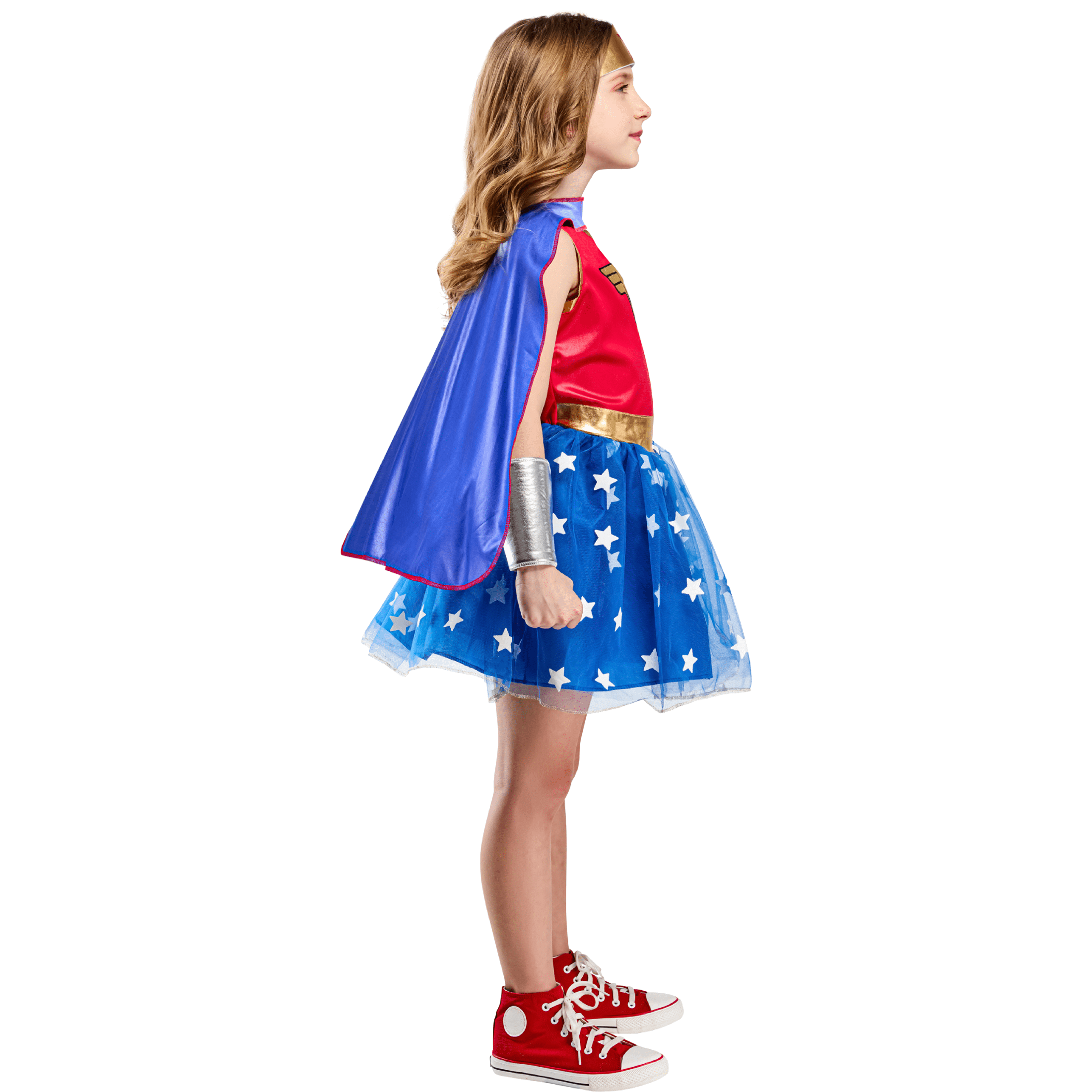 DC Wonder Women Halloween Costume for Children, Girls' Size XS (4/5), by Rubies
