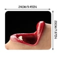 thumbnail image 4 of Rbaofujie Tapis de Souris de Bureau Tapis de Souris Lèvres Rouges Aguichant Charmant Femme Dame Bouche Tapis de Souris Décoratif Déco Maison pour Ordinateurs Portable Bureau 7.9X9.5 Pouces Tapis de Souris, 4 of 4