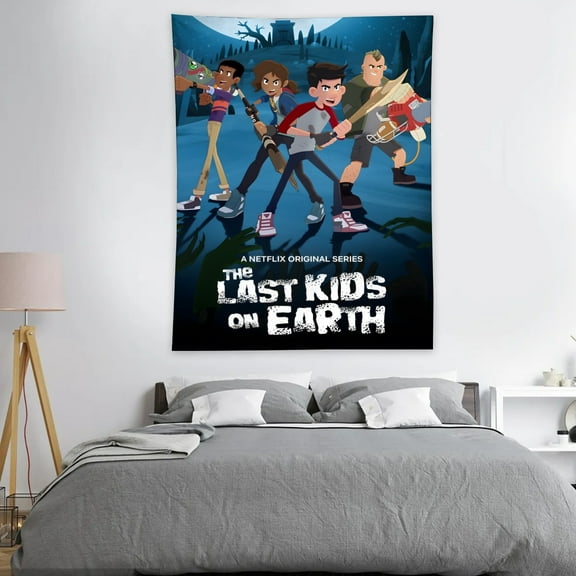 The Last Kids on Earth Tapestry - Poster Decoration Wall Art Background Large Bedroom Hanging Birthday Party Decoration 30x40in