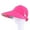 Rose Red, variant on Women Solid Color Sun Women Visor Hat Wide Brim Golf Sports Baseball Cap Outdoor