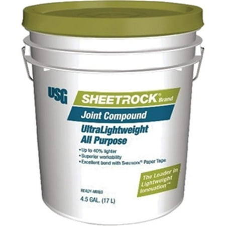 United States Gypsum 381903 4.5 gal. Ultra Lightweight All Purpose Joint (Best Exterior Patching Compound)