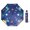Blue - Dinosaur, variant on Automatic Kids Umbrella, Folding Telescopic Toddler Umbrella for girls & boys, UV/Sun Protection - Strong and Portable - Compact, Durable, Lightweight Cute Kitty Brolly