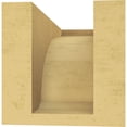 thumbnail image 4 of 4"W x 8"D x 4"H Wide Legacy Rough Cedar Woodgrain TimberThane Corbel, Primed Tan, 4 of 6
