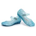 thumbnail image 6 of JDEFEG Women Slides Sandals Size 11 Princess Girls Sandals Dress Up Dance Party Jelly Shoes for Kids Toddler Mary Jane Sparkling Sandals for Women Wide Fit Blue 34, 6 of 8