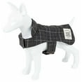 thumbnail image 3 of Touchdog  2-In-1 Windowpane Plaided Dog Jacket With Matching Reversible Dog Mat, 3 of 7