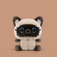 thumbnail image 4 of Cute Plush Siamese Cat Toy - 7inch Soft Stuffed Animal with Big Blue Eyes,Adorable Companion for Kids and Collectors,Perfect Cuddly Gift, 4 of 7