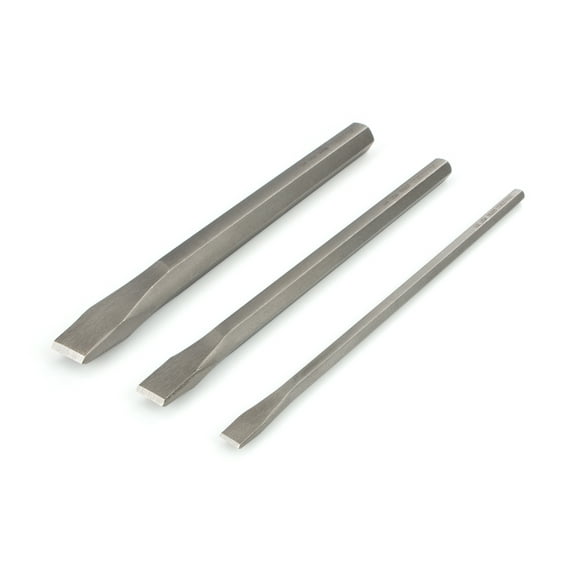 TEKTON Long Cold Chisel Set, 3-Piece (1/2, 3/4, 1 in.) | 66506