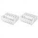 thumbnail image 1 of 48 Piezas de Cartón de Huevos de Plástico A Granel Soporte de Bandeja de Huevos de Pollo Transparente para Mercado de Negocios Granja de Pollos Pasto Familiar - 12 Rejillas, 1 of 10