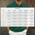 thumbnail image 2 of Ceisia Men's Short Sleeve Casual Printed Top Waffle Knit Half Button Placket Vintage Fashion Breathable Collared Shirt Gifts for Father Green M, 2 of 4