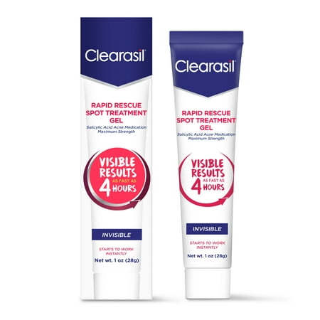 Clearasil Rapid Rescue Acne Spot Treatment Gel, 1 (Best Clearasil Product For Acne)