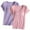 N, variant on Breezora 2 Pack Built-in Bra Tops Women's Short Sleeve Comfort Crewneck Athletic Casual Shirts L Size