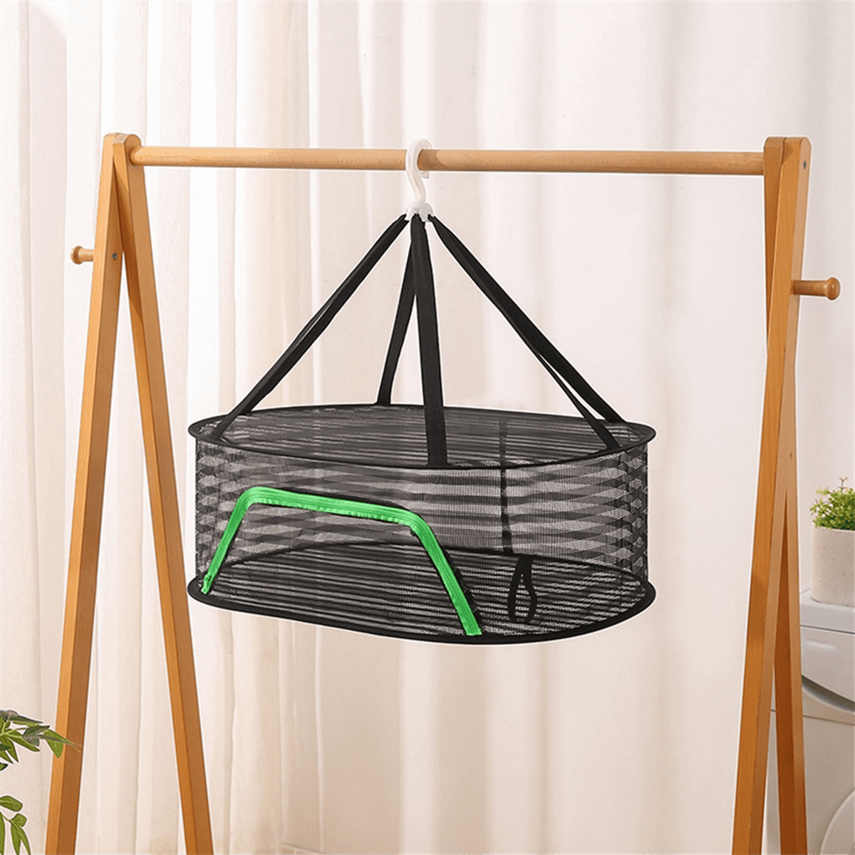 4 Couches de séchage Pliable en Maille pour légumes Plats de
