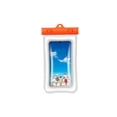 thumbnail image 2 of Waterproof Phone Case with Touch Screen Function for Outdoor Activities Orange TPU 1PC, 2 of 3