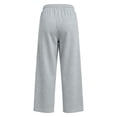 thumbnail image 6 of YTCAMLO Plus Size Lounge Pants for Women Casual Soft Loose High Waisted Drawstring Sweat Pants with Pockets Wide Leg Yoga Pants, 6 of 9