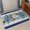 Blue, variant on Small Door Mat Indoor Outdoor 15.7"x23.6",Navy Blue Christmas Absorbent Non Slip Entry Rug,Poinsettia Xmas Ball Berry Winter Low Profile Welcome Mat for Front/Side Door Apartment Entrance Bathroom