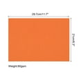 thumbnail image 2 of Unique Bargains 75 Sheets A4 Colored Print Copy Paper 8.5' x 11' Origami Paper Printer Paper 80gsm for Printing, Orange, 2 of 5